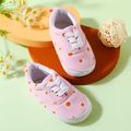 Baby / Toddler Daisy Pattern Lace-up Prewalker Shoes Pink image 4
