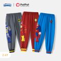 Justice League Toddler Boy Character Print Elasticized Pants Red image 2