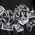 Kid Boy Game Console Print Black Hoodie Sweatshirt Black image 4