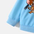 Tom and Jerry Toddler Boy Colorblock Pullover Sweatshirt Blue image 5