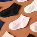5-pairs Baby Solid Socks Set Multi-color image 5