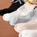 5 pares de decoração de laço de bebê sobre conjunto de meias de joelho Multicolorido image 5