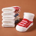 5-pairs Baby Shoes Graphic Socks Set Multi-color image 2