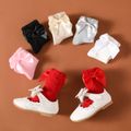 6-pairs Baby Solid Bow Decor Socks Set Multi-color image 2