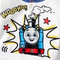 Thomas & Friends Baby Boy Print Graphic Long-sleeve Color Contrast Hoodie White image 5