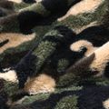 Kid Boy Camouflage Print Flannel Fleece Jacket Army green image 5