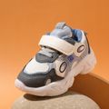Toddler / Kid Colorblock Soft Sole Sneakers Grey image 3