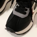 Toddler / Kid Lace Front Black Casual Shoes Black image 4