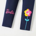 Barbie Toddler Girl Naia/Cotton Letter Print Elasticized Leggings royalblue image 3