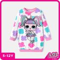 L.O.L. SURPRISE! Kid Girl Floral Print Sweatshirt Dress Multi-color image 1
