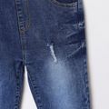 Kid Boy Casual Elasticized Cotton Ripped Denim Jeans DENIMBLUE image 4