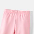 Looney Tunes Baby Girl Cartoon Graphic Fleece Lined Sweatpants Light Pink image 4