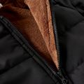Baby Boy/Girl 3D Ears Hooded Thermal Fleece Lined Winter Coat Black image 4