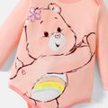 Care Bears 2pcs Baby Boy/Girl Cartoon Bear Print Long-sleeve Romper and Pants Set Pink image 5