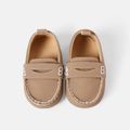 Baby / Toddler Stitch Detail Loafers Khaki image 1