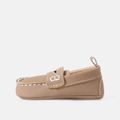 Baby / Toddler Stitch Detail Loafers Khaki image 3