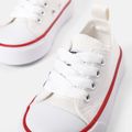 Toddler / Kid Casual Lace Up Canvas Shoes (Toddler US 6-7.5 and Toddler US 8-Little Kid US 11.5 outsole are different) White image 4