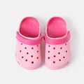 Toddler / Kid Hollow Out Vented Clogs Pink image 3