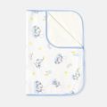 100% Cotton Elephant Pattern Baby Changing Pad Liners Multi-color image 1
