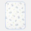 100% Cotton Elephant Pattern Baby Changing Pad Liners Multi-color image 2