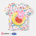 Peppa Pig Baby Boy/Girl Short-sleeve Graphic Print Tee or Romper Colorful image 1
