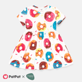 Naia Toddler Girl Donut Print Short-sleeve Dress Colorful image 1