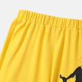Looney Tunes Toddler Girl/Boy Letter Print Elasticized Cotton Pants Yellow image 3