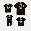 Batman Family Matching Cotton Short-sleeve Graphic Black Tee Black image 2