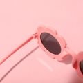 Valentine's Day Toddler / Kid Heart Decor Floral Frame Glasses (With Glasses Case) Pink image 3