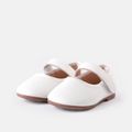 Toddler / Kid Minimalist Solid Flats White image 2