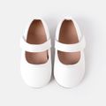 Toddler / Kid Minimalist Solid Flats White image 1