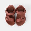 Toddler / Kid Plain Open Toe Sandals Brown image 2