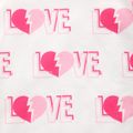 L.O.L. SURPRISE! Kid Girl Valentine's Day Heart Print One Shoulder Long-sleeve Dress Pink image 5