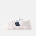 Toddler / Kid Two Tone Breathable Sneakers White image 2