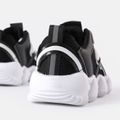 Toddler Breathable Mesh Panel Chunky Sneakers Black image 5