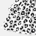 L.O.L. SURPRISE! Toddler Girl Leopard Print One Shoulder Dress White image 3