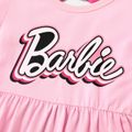 Barbie IP حريمي عقدة حلو فساتين وردي فاتح image 3