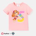 PAW Patrol Toddler Boy/Girl Short-sleeve Cotton Tee Pink image 1