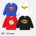 Justice League Toddler Boy/Girl Cotton Pullover Sweatshirt White image 5
