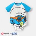 The Smurfs Family Matching Raglan Sleeve Graphic Naia™ Tee Blue image 1