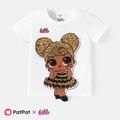 L.O.L. SURPRISE! Toddler/Kid Girl Character Print Short-sleeve Tee White image 1
