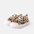 Toddler / Kid Leopard Pattern Canvas Shoes Brown image 1