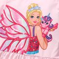 Barbie 2pcs Kid Girl Character Print Long-sleeve Tee and Star Print Leggings Set Pink image 3