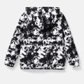 Justice League Kid Boy Tie Dyed Hoodie Sweatshirt Black image 5