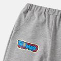pantalone in cotone elasticizzato da bambino thomas & friends grigio screziato image 4