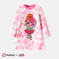 L.O.L. SURPRISE! Toddler Girl Tie Dyed Long-sleeve Dress Colorful image 4