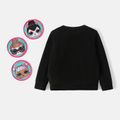 L.O.L. SURPRISE! Toddler Girl Removable Patch Design Black Sweatshirt Black image 5