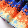 Baby Girl Colorful Floral Print Shirred Cami Dress Colorful image 5