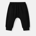 Looney Tunes Baby Boy/Girl Cartoon Animal Print Cotton Sweatpants Black image 5