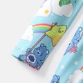 Care Bears Toddler Girl Rainbow/Heart Print/Polks dots Long-sleeve Dress Blue image 2